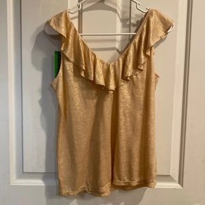 NWT Lilly Pulitzer ruffle tank